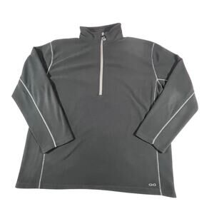 GameGuard Outdoors 1/2 zip Fleece Pullover Black Men’s 3XL